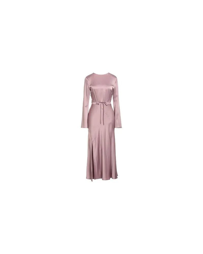 Semicouture KLEIDER - Maxi-Kleiderauf YOOX.COM Antikrosa