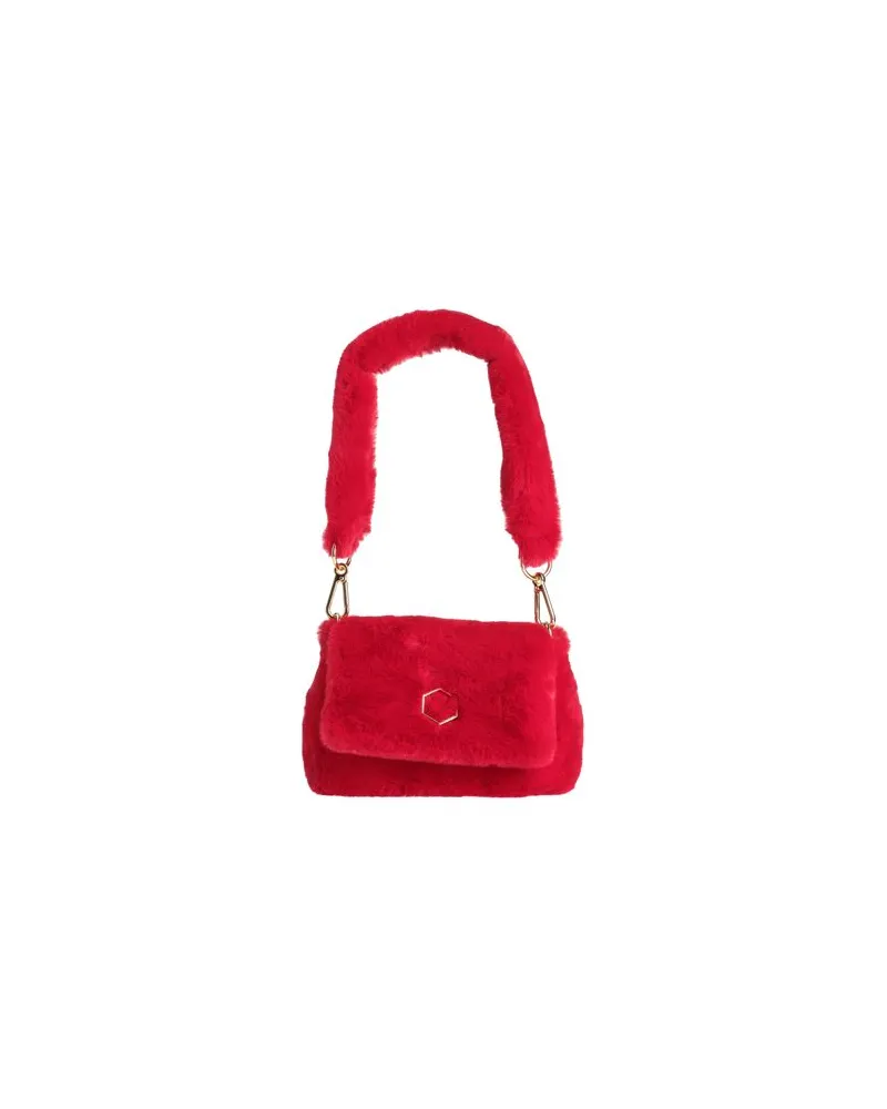 HIBOURAMA TASCHEN - Schultertaschenauf YOOX.COM Rot