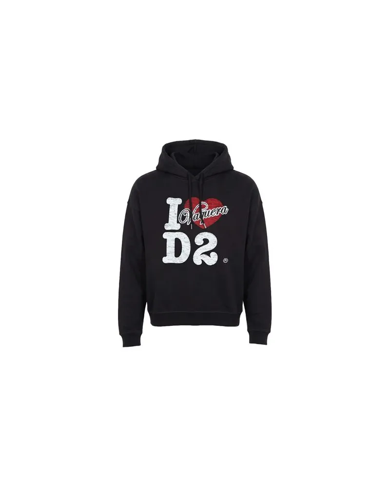 Dsquared2 TOPS - Sweatshirtsauf YOOX.COM Schwarz