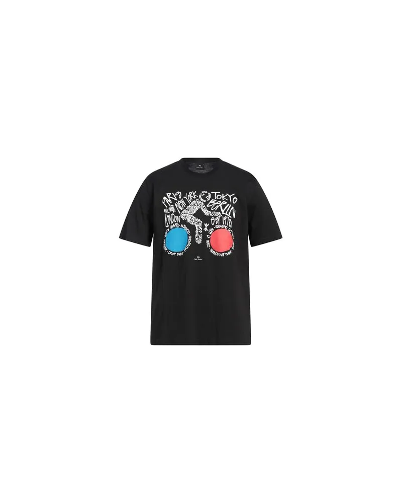 Paul Smith TOPS - T-shirtsauf YOOX.COM Schwarz