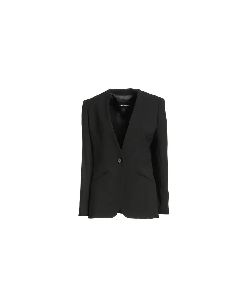 Karl Lagerfeld ANZÜGE und CO-ORDS - Blazersauf YOOX.COM Schwarz