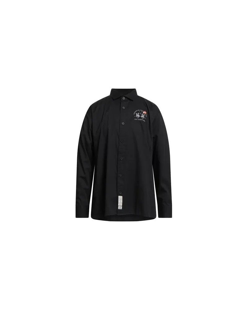 La Martina TOPS - Hemdenauf YOOX.COM Schwarz