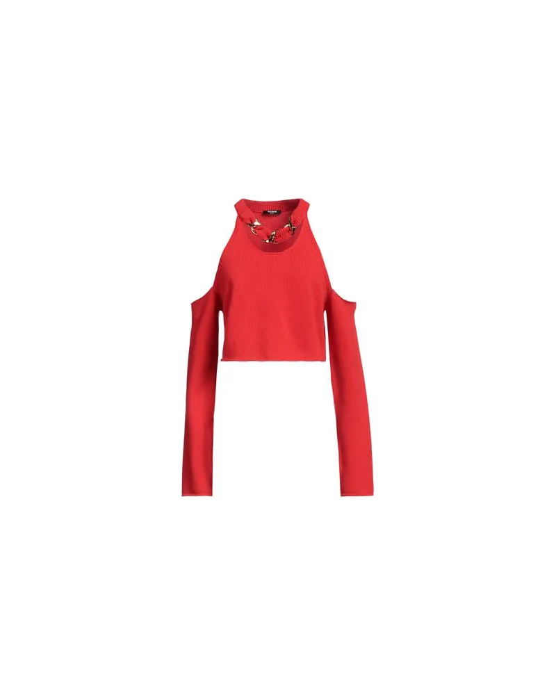 Balmain STRICKWAREN - Pulloverauf YOOX.COM Rot