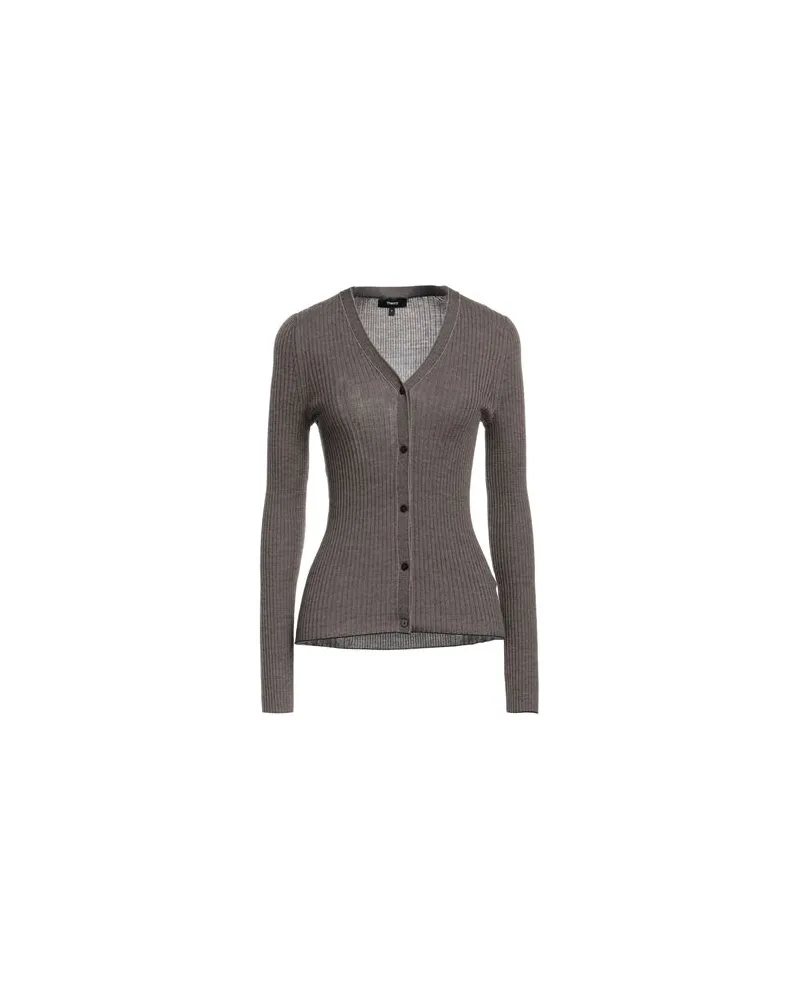 Theory STRICKWAREN - Strickjackenauf YOOX.COM Dunkelbraun