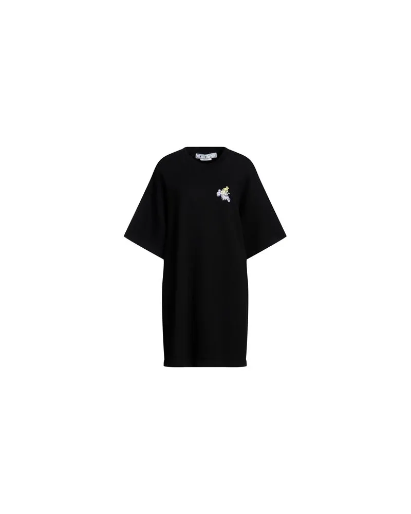 OFF-WHITE KLEIDER - Mini-Kleiderauf YOOX.COM Schwarz
