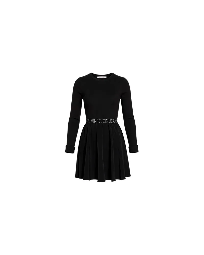 Calvin Klein KLEIDER - Mini-Kleiderauf YOOX.COM Schwarz