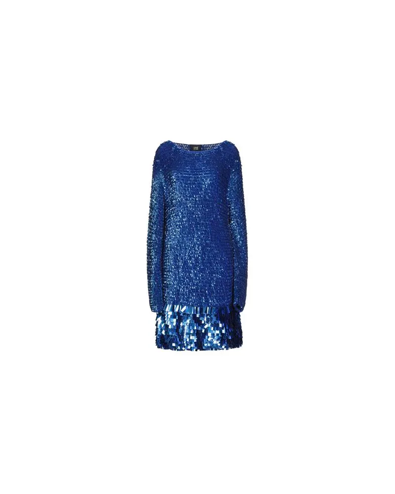 Roberto Cavalli KLEIDER - Mini-Kleiderauf YOOX.COM Azurblau