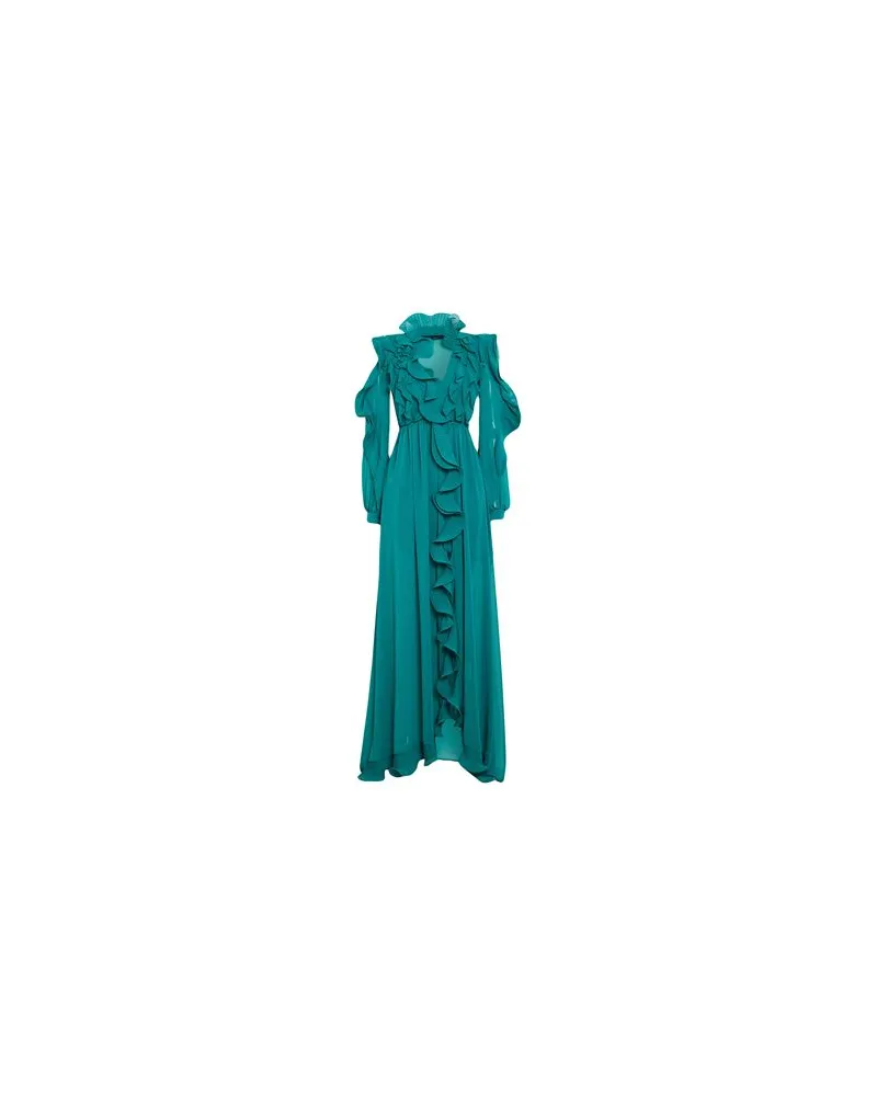 BABYLON KLEIDER - Maxi-Kleiderauf YOOX.COM Smaragdgrün