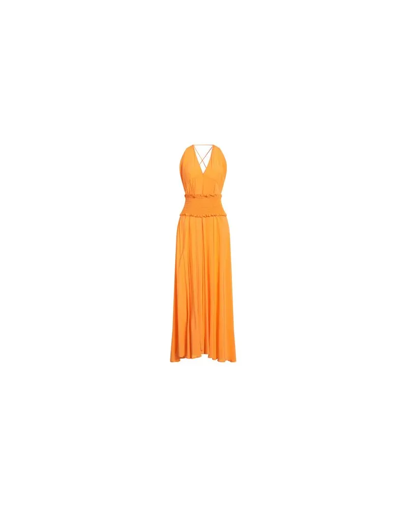 Twin-Set KLEIDER - Maxi-Kleiderauf YOOX.COM Mandarine