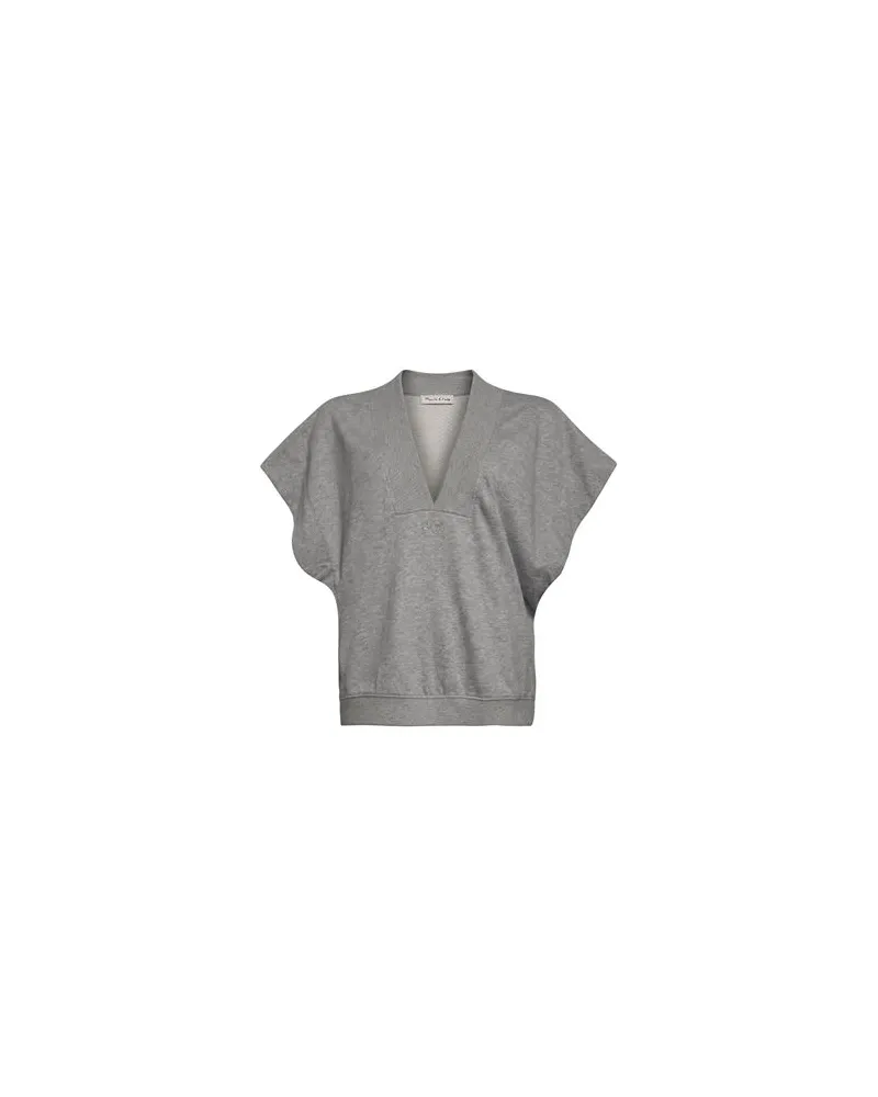 Manila Grace TOPS - Sweatshirtsauf YOOX.COM Hellgrau