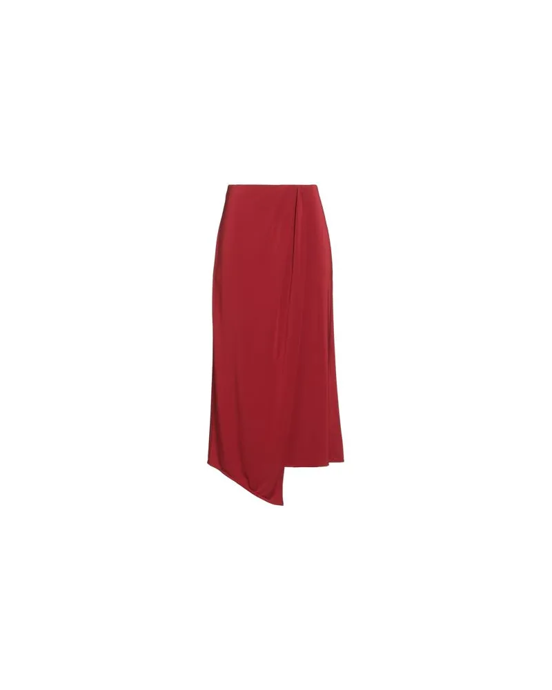 Patrizia Pepe HOSEN & RÖCKE - Midi-Röckeauf YOOX.COM Ziegelrot