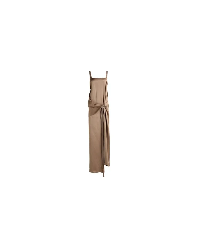 Fendi KLEIDER - Maxi-Kleiderauf YOOX.COM Khaki