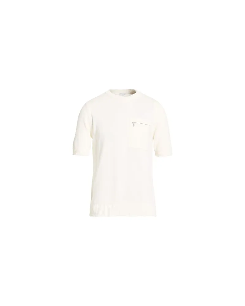 Eleventy STRICKWAREN - Pulloverauf YOOX.COM Cremeweiß