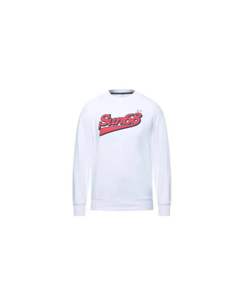Sun68 TOPS - Sweatshirtsauf YOOX.COM Weiß