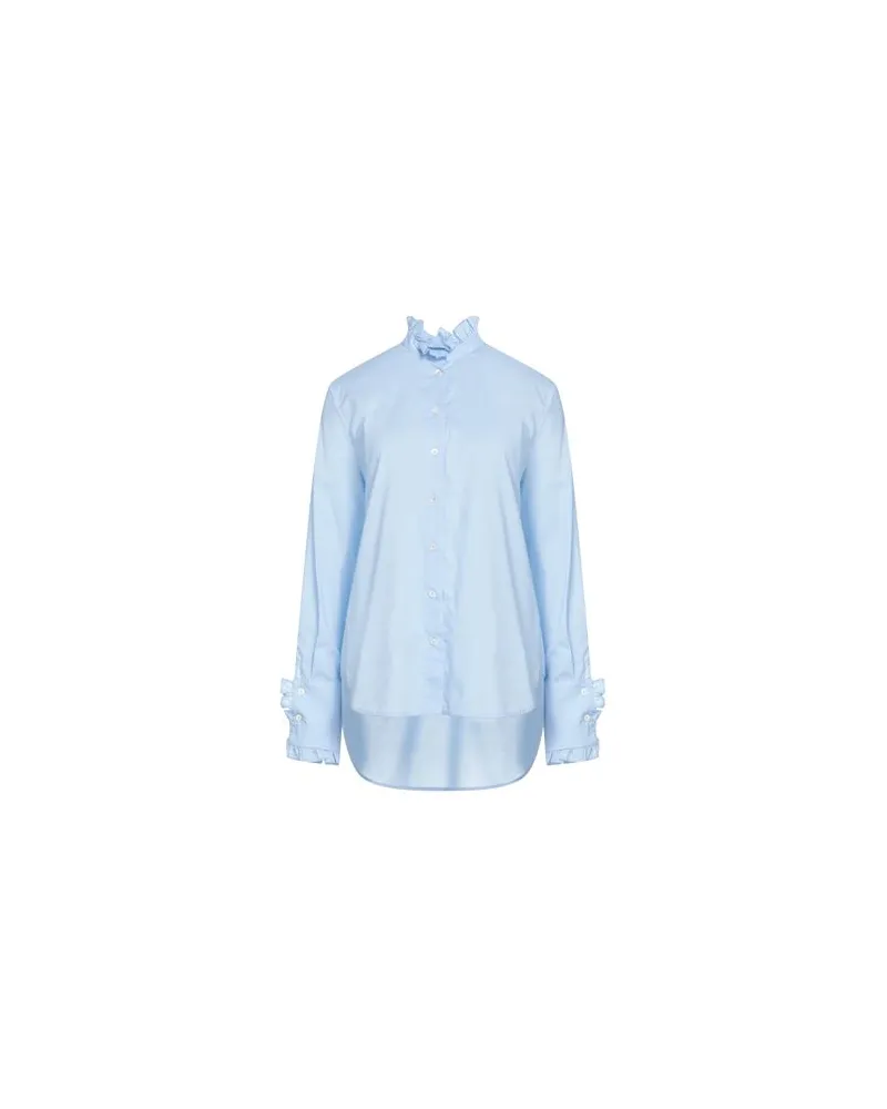 Semicouture TOPS - Hemdenauf YOOX.COM Himmelblau