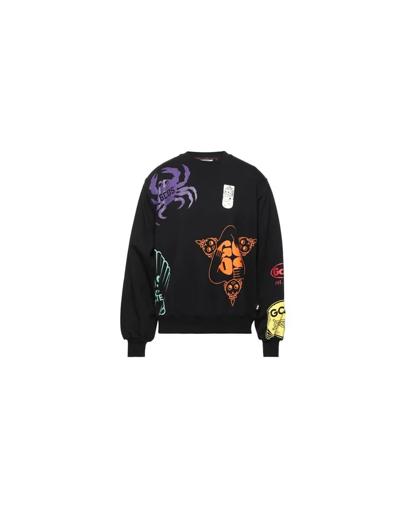 GCDS TOPS - Sweatshirtsauf YOOX.COM Schwarz