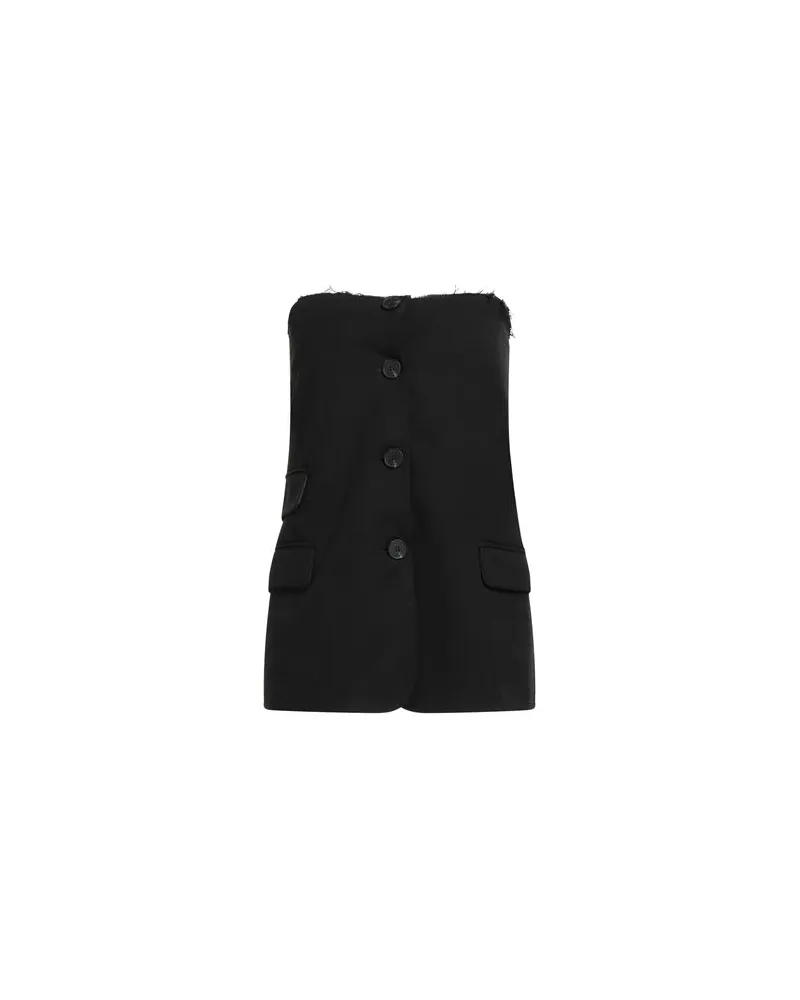 Weili Zheng TOPS - Topsauf YOOX.COM Schwarz