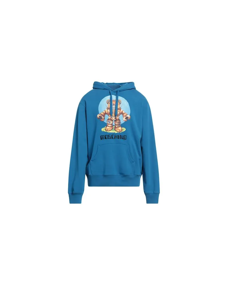 Moschino TOPS - Sweatshirtsauf YOOX.COM Azurblau