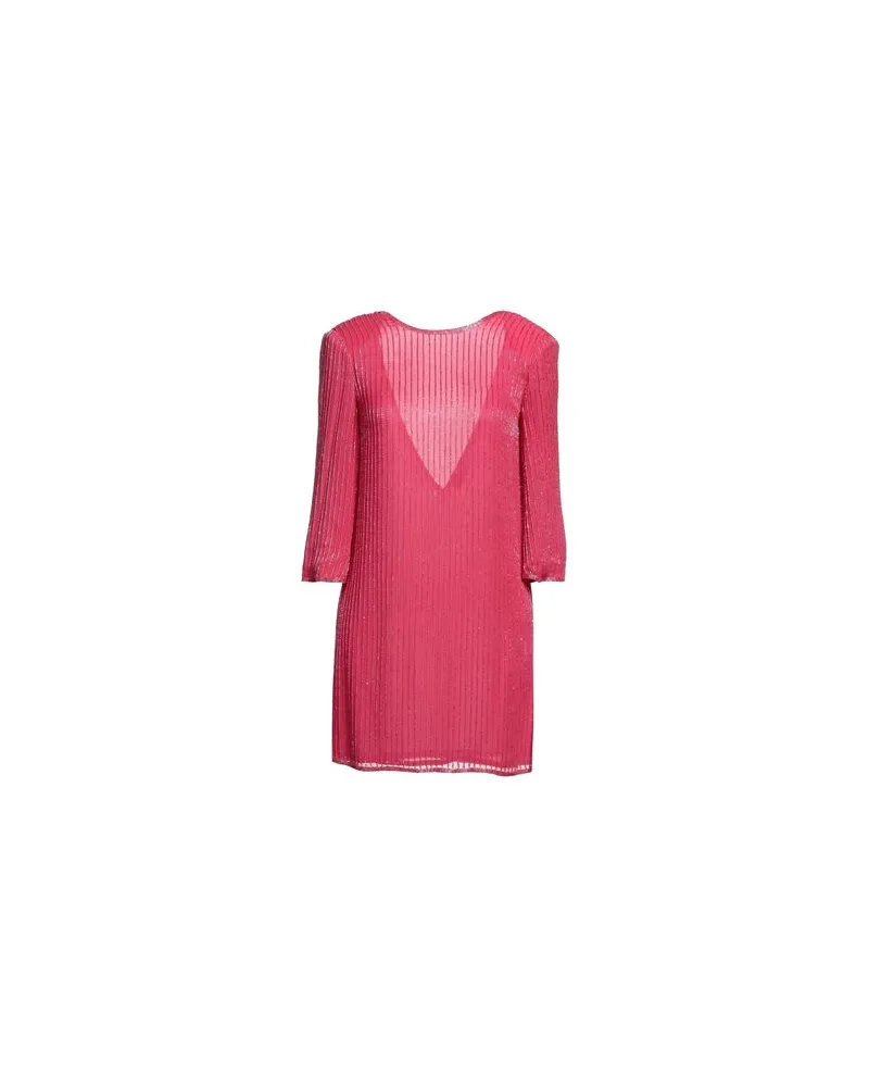 Elisabetta Franchi KLEIDER - Mini-Kleiderauf YOOX.COM Fuchsia