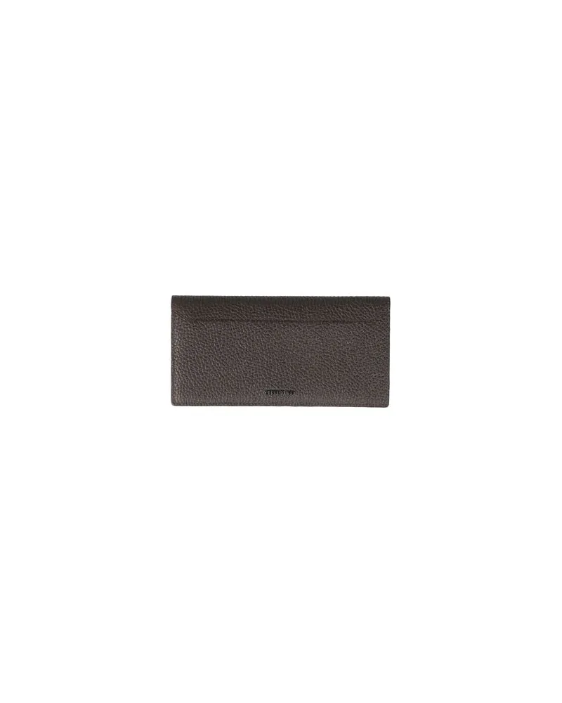 Cerruti 1881 Kleinlederwaren - Brieftaschenauf YOOX.COM Dunkelbraun