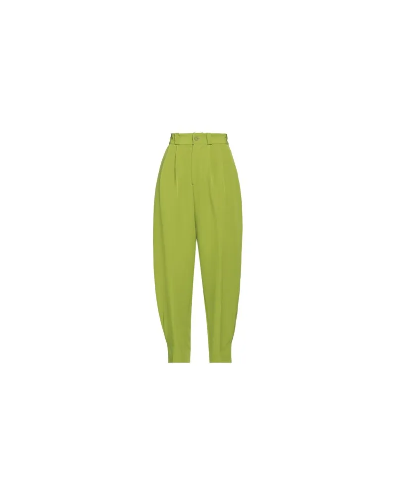 Hevò HOSEN & RÖCKE - Hosenauf YOOX.COM Militärgrün