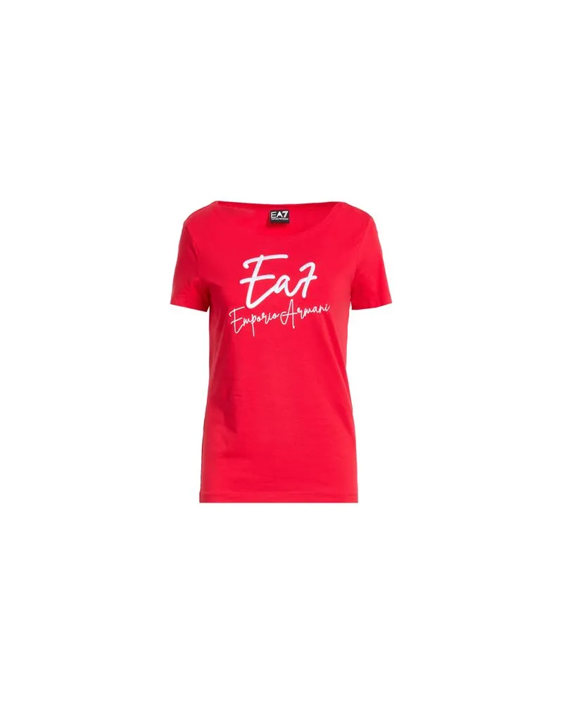 EA7 TOPS - T-shirtsauf YOOX.COM Tomatenrot