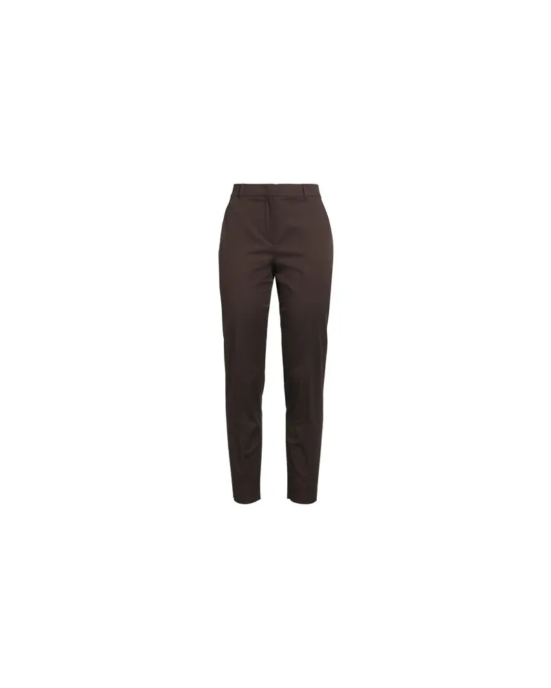Max Mara HOSEN & RÖCKE - Hosenauf YOOX.COM Schokobraun
