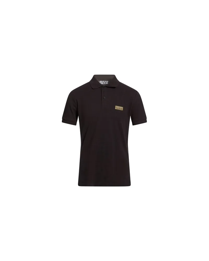 Versace Jeans TOPS - Poloshirtsauf YOOX.COM Schwarz