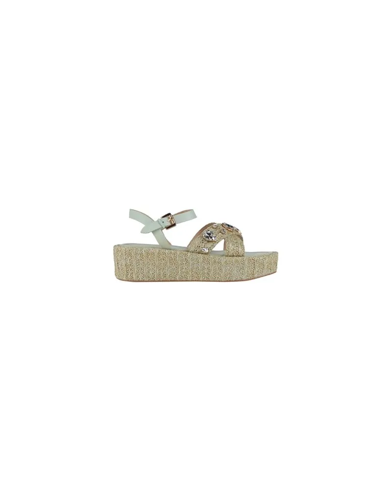 Emanuelle Vee SCHUHE - Espadrillesauf YOOX.COM Salbeigrün