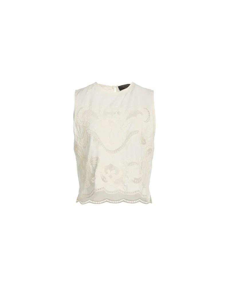 Twin-Set TOPS - Topsauf YOOX.COM Elfenbein