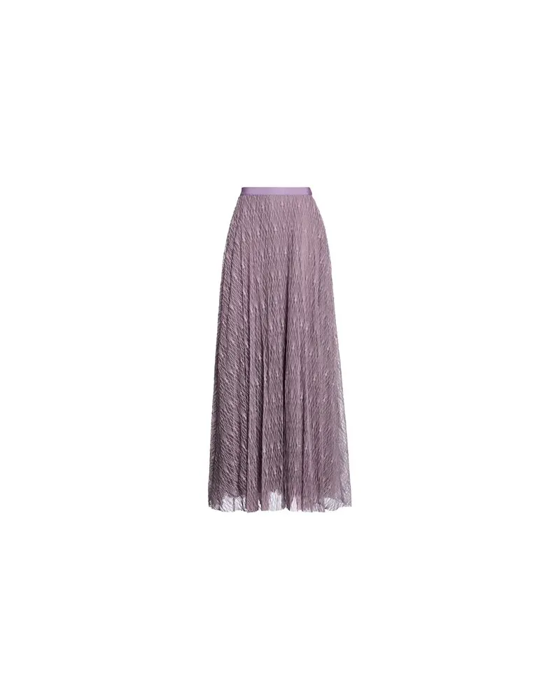 Elisabetta Franchi HOSEN & RÖCKE - Maxi-Röckeauf YOOX.COM Malve