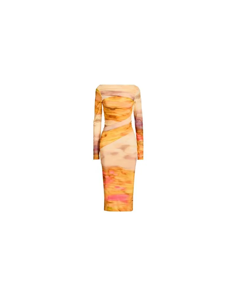 Pinko KLEIDER - Midi-Kleiderauf YOOX.COM Orange