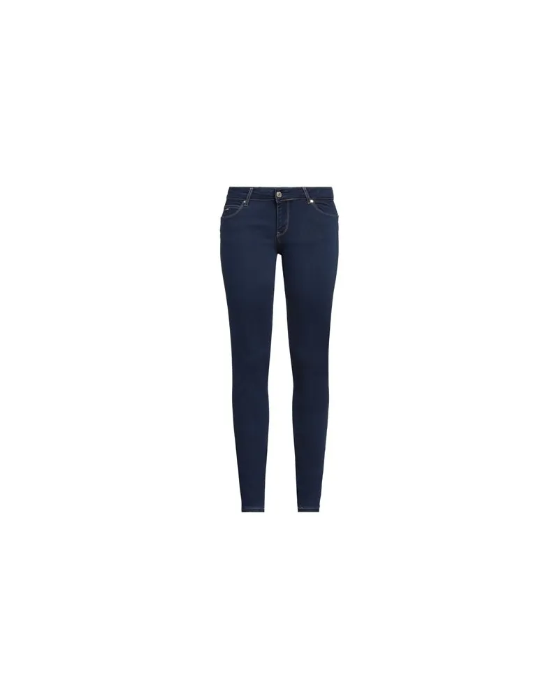 Guess HOSEN & RÖCKE - Jeanshosenauf YOOX.COM Blau