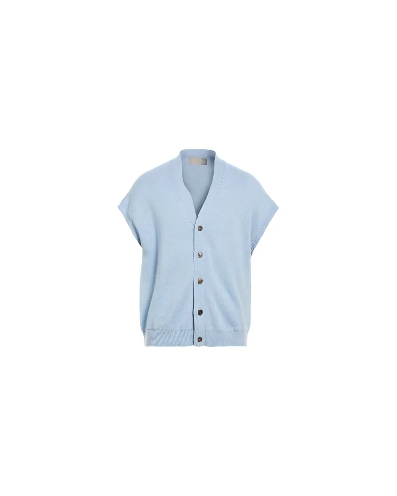 Dior STRICKWAREN - Strickjackenauf YOOX.COM Hellblau