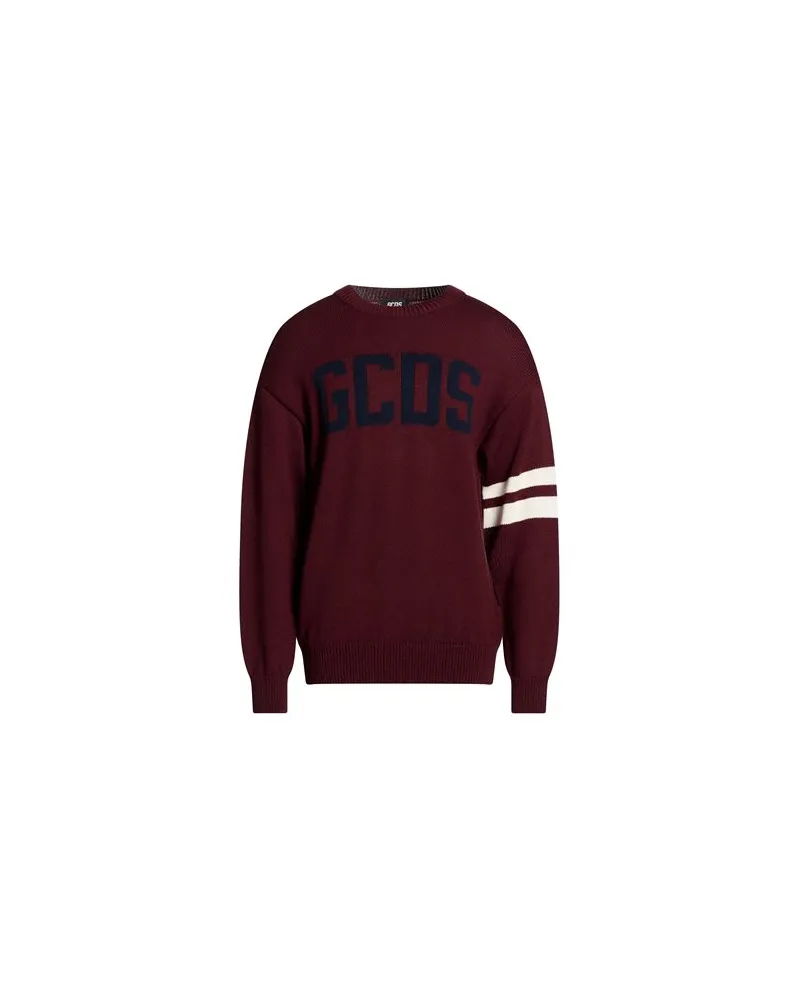 GCDS STRICKWAREN - Pulloverauf YOOX.COM Ziegelrot