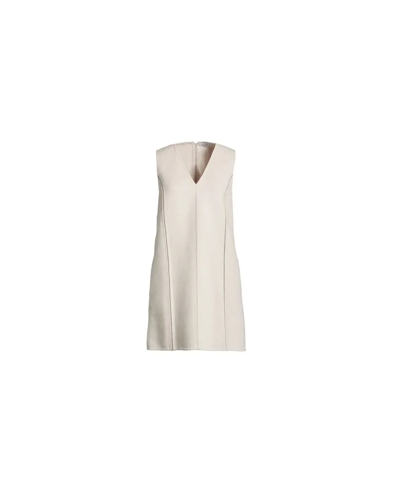 Brunello Cucinelli KLEIDER - Mini-Kleiderauf YOOX.COM Hellgrau