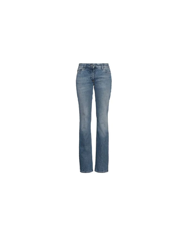 OFF-WHITE HOSEN & RÖCKE - Jeanshosenauf YOOX.COM Blau