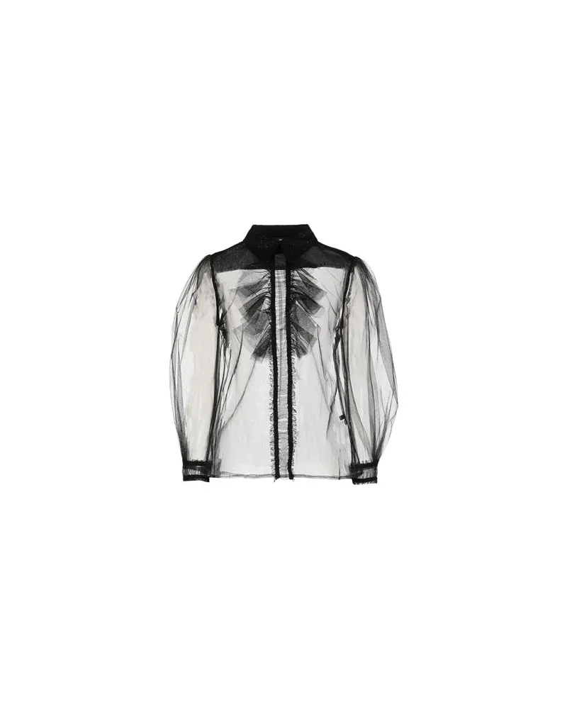 Elisabetta Franchi TOPS - Topsauf YOOX.COM Schwarz