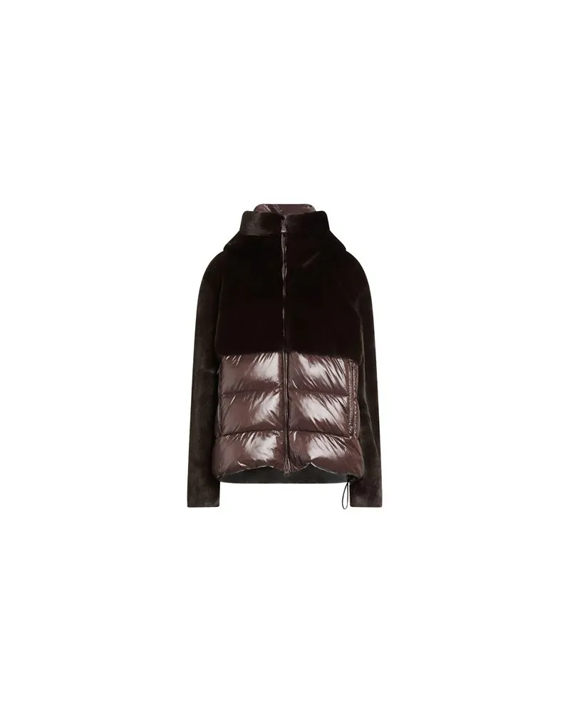 Blauer JACKEN & MÄNTEL - Pufferjacken & Daunenjackenauf YOOX.COM Dunkelbraun