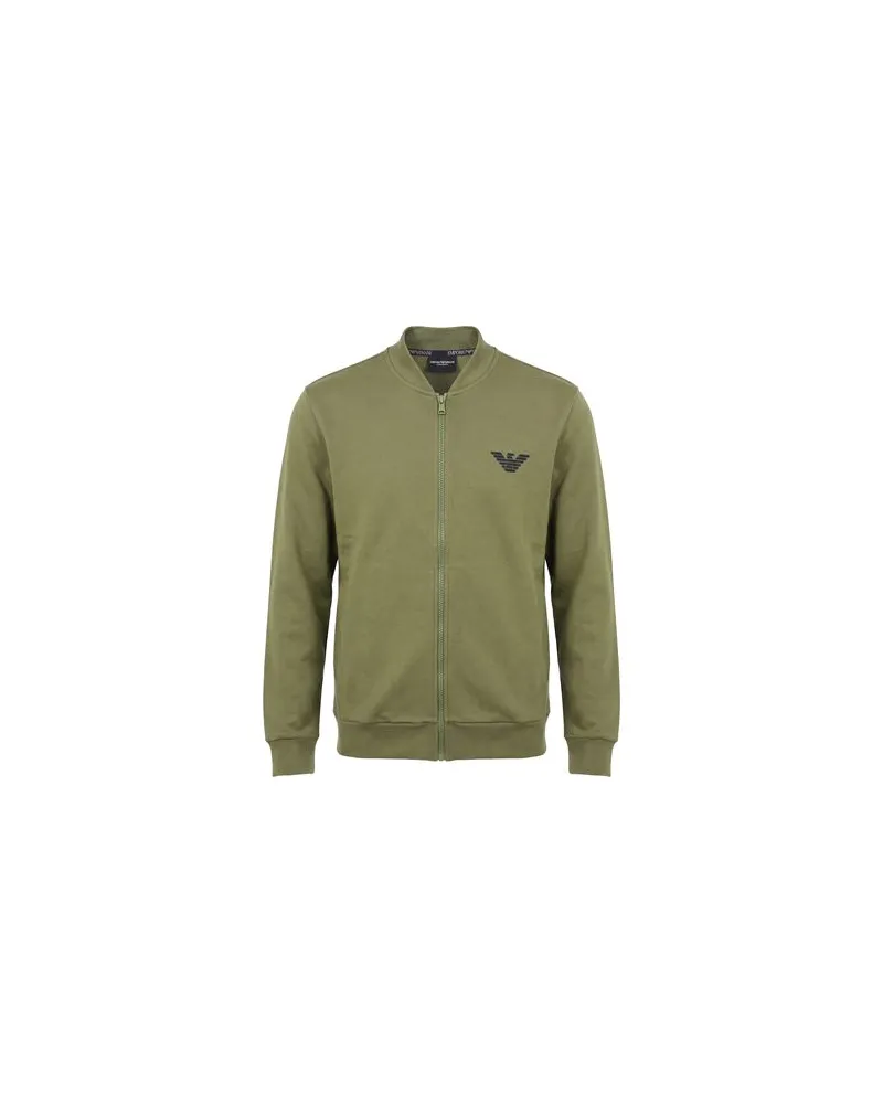 Emporio Armani TOPS - Sweatshirtsauf YOOX.COM Militärgrün