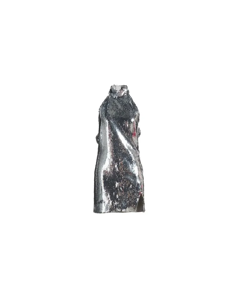 Balmain KLEIDER - Mini-Kleiderauf YOOX.COM Silber