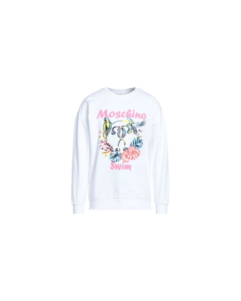 Moschino TOPS - Sweatshirtsauf YOOX.COM Weiß