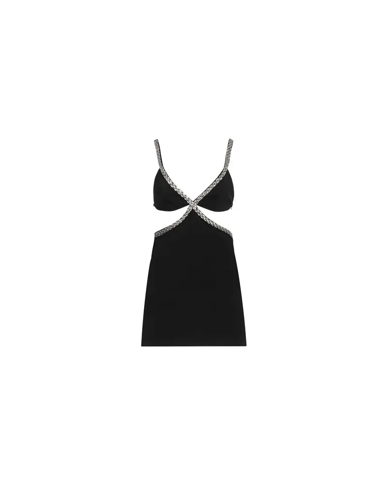 Retrofête KLEIDER - Mini-Kleiderauf YOOX.COM Schwarz