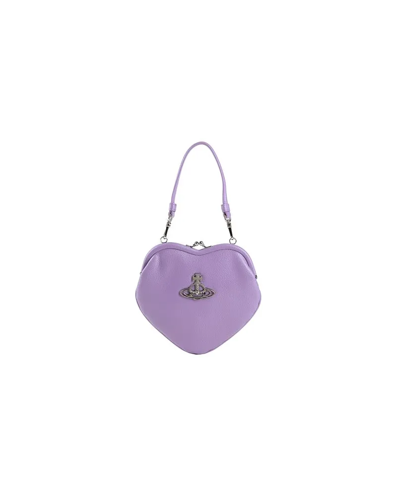 Vivienne Westwood HEART FRAME PURSE	 - TASCHEN - Handtaschenauf YOOX.COM Malve