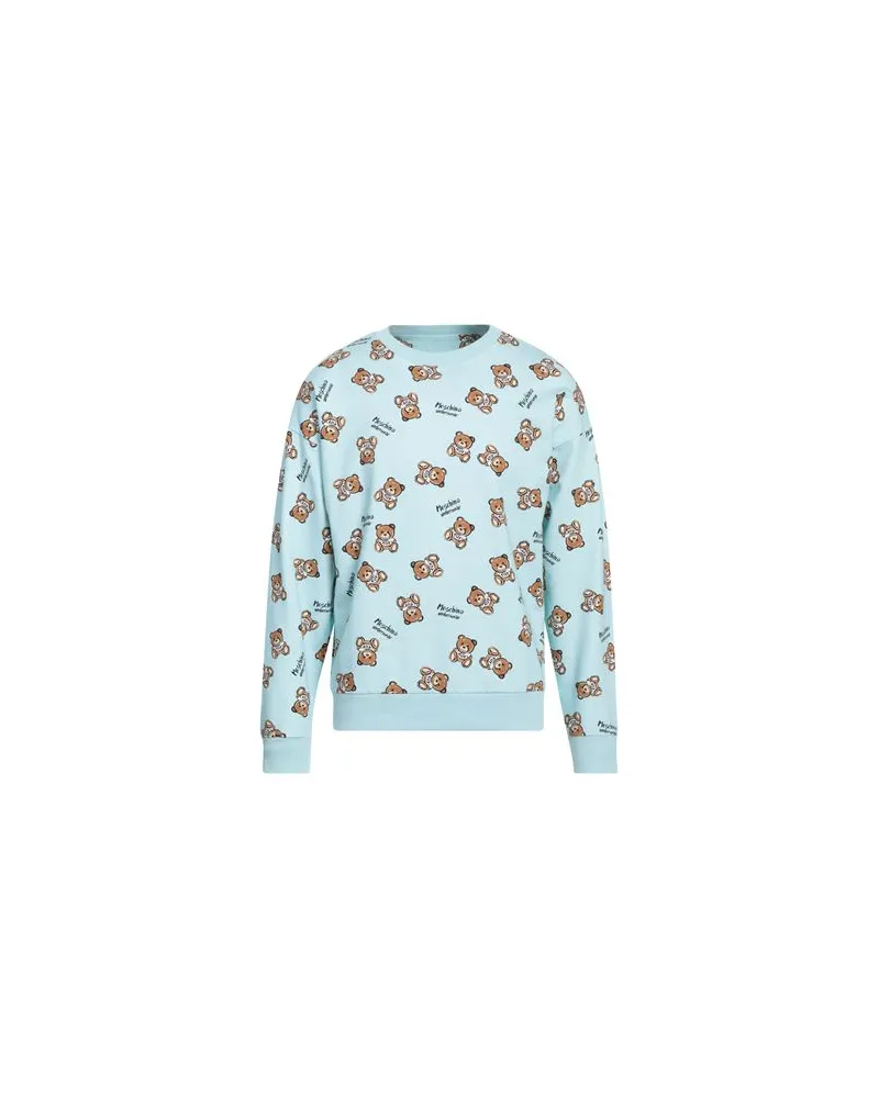 Moschino TOPS - Sweatshirtsauf YOOX.COM Himmelblau