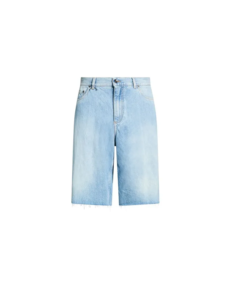 Dolce & Gabbana HOSEN & RÖCKE - Jeansshortsauf YOOX.COM Blau