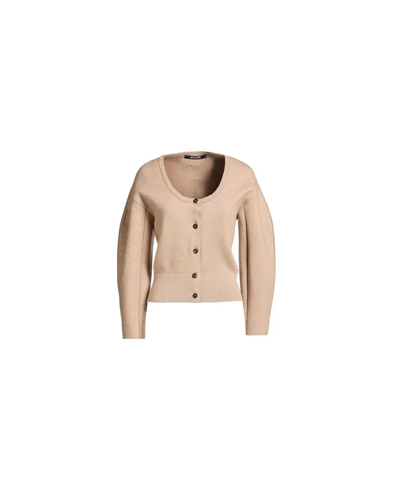Jacquemus STRICKWAREN - Strickjackenauf YOOX.COM Sand