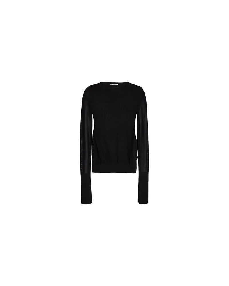 Jil Sander STRICKWAREN - Pulloverauf YOOX.COM Schwarz