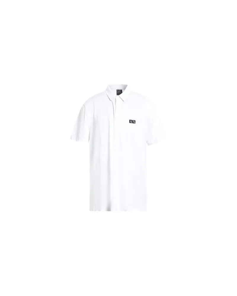 Armani Exchange TOPS - Poloshirtsauf YOOX.COM Weiß