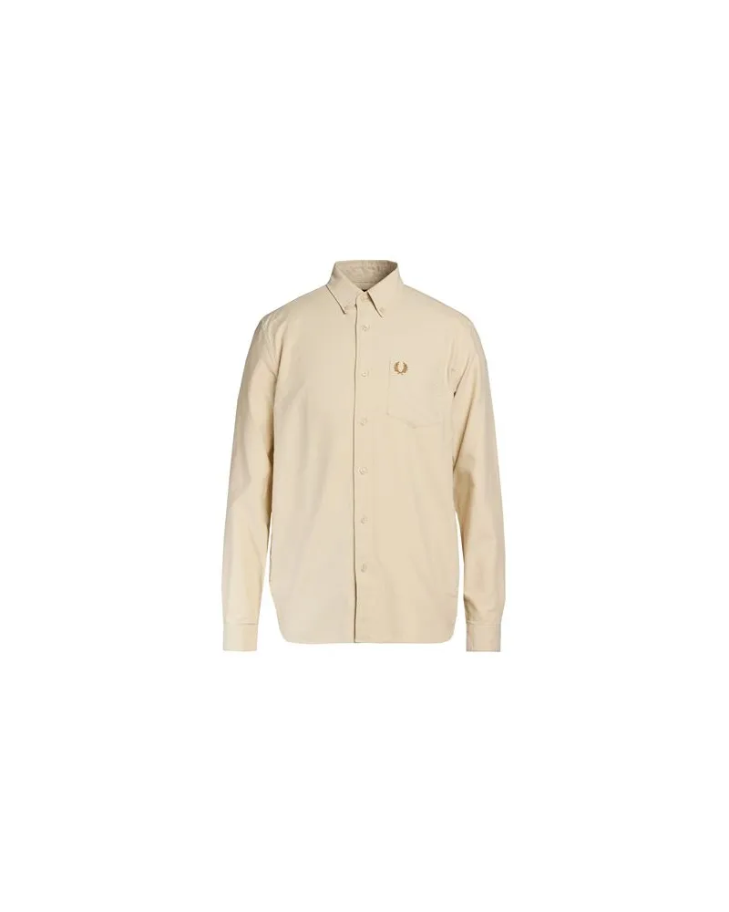 Fred Perry TOPS - Hemdenauf YOOX.COM Cremeweiß